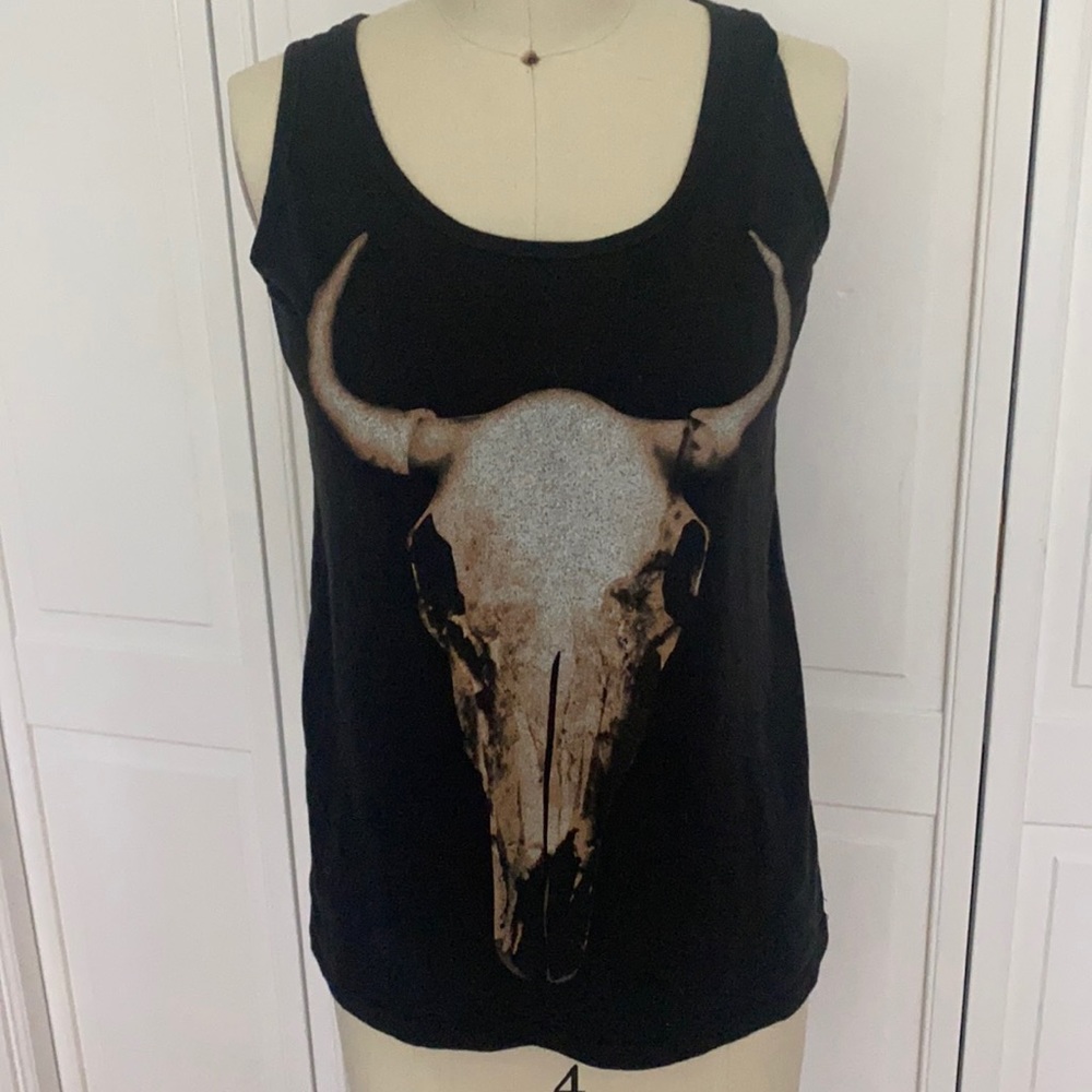 Haute Hippie Deer Head Tank size XS